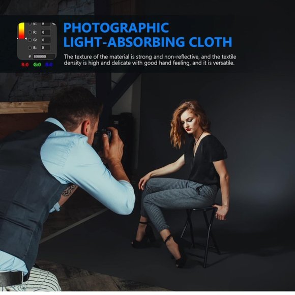 NEW! 10' x 20' / 3 x 6M Photo Studio Backdrop! Never Used! - Picture 7 of 9